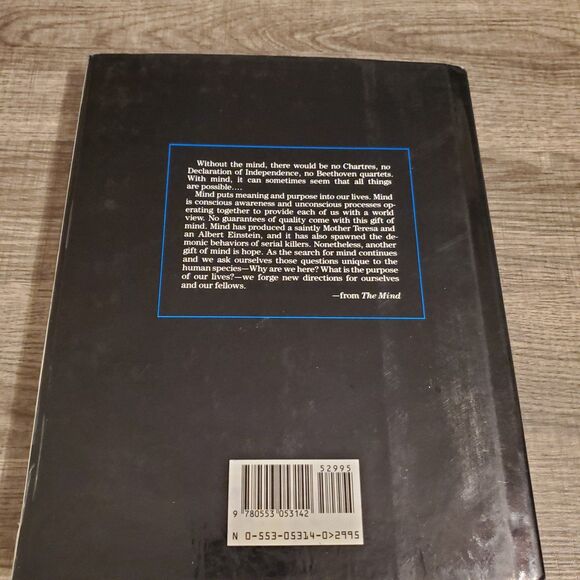 The Mind hardcover book first printing 1988 - Picture 4 of 7